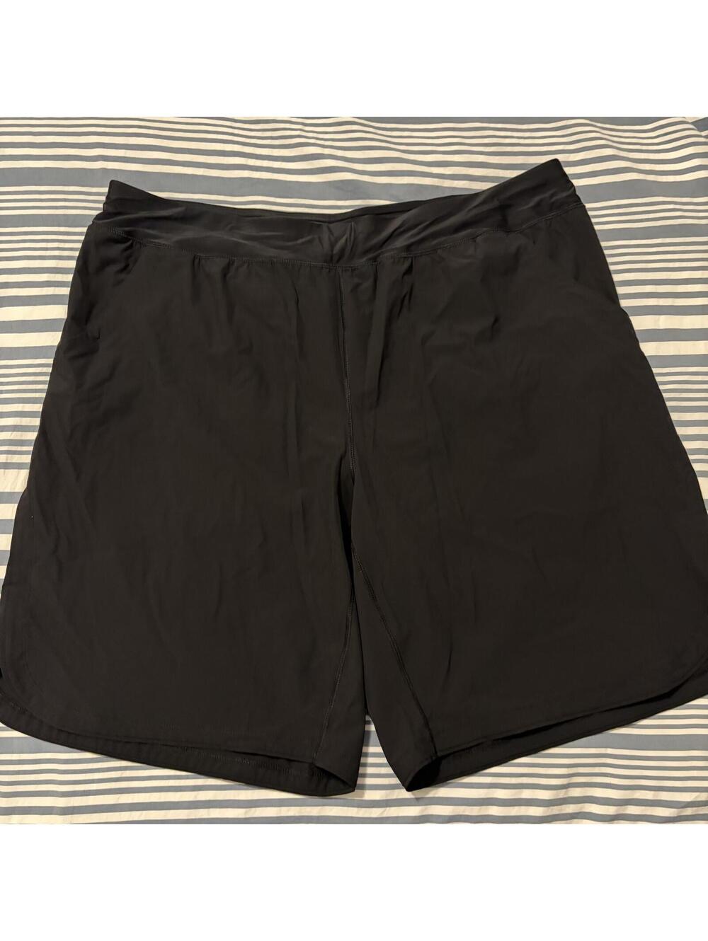 Lands' End Black Pull-On Swim Shorts Women's Plus 24W